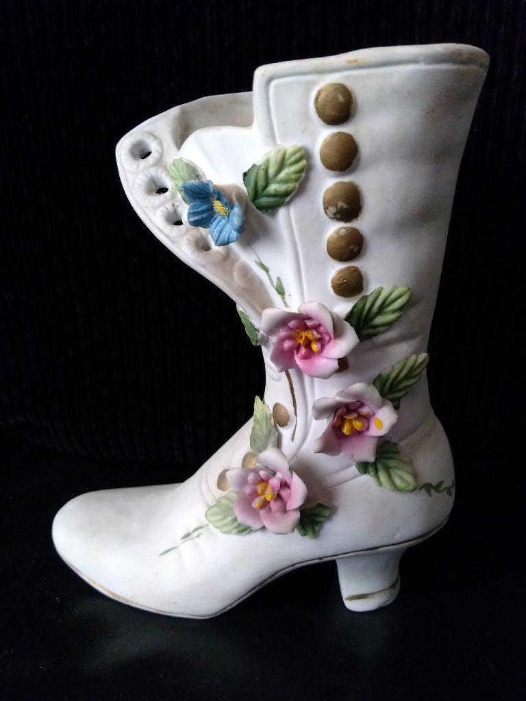 Decoratie uit Vallauris Vaasje is 16cm hoog, Ophalen, Overige materialen, Overige kleuren, Zo goed als nieuw