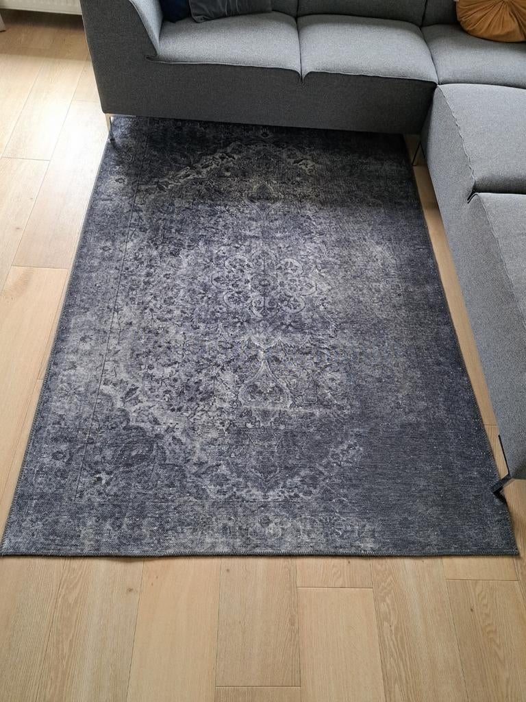 Vloerkleed Karpet Vintage blauw 160x230, Ophalen, Blauw, Rechthoekig, 200 cm of meer