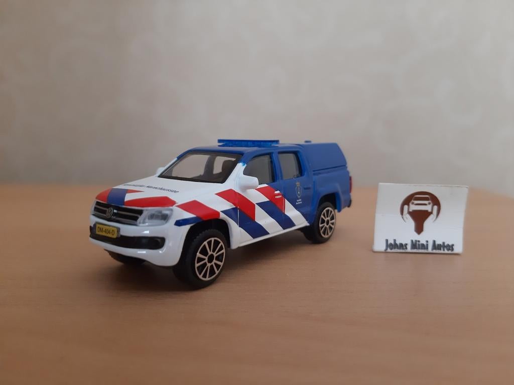 Volkswagen Amarok 2011 Marechaussee NL van Bburago 1:43, Overige merken, Auto, Nieuw, Ophalen of Verzenden
