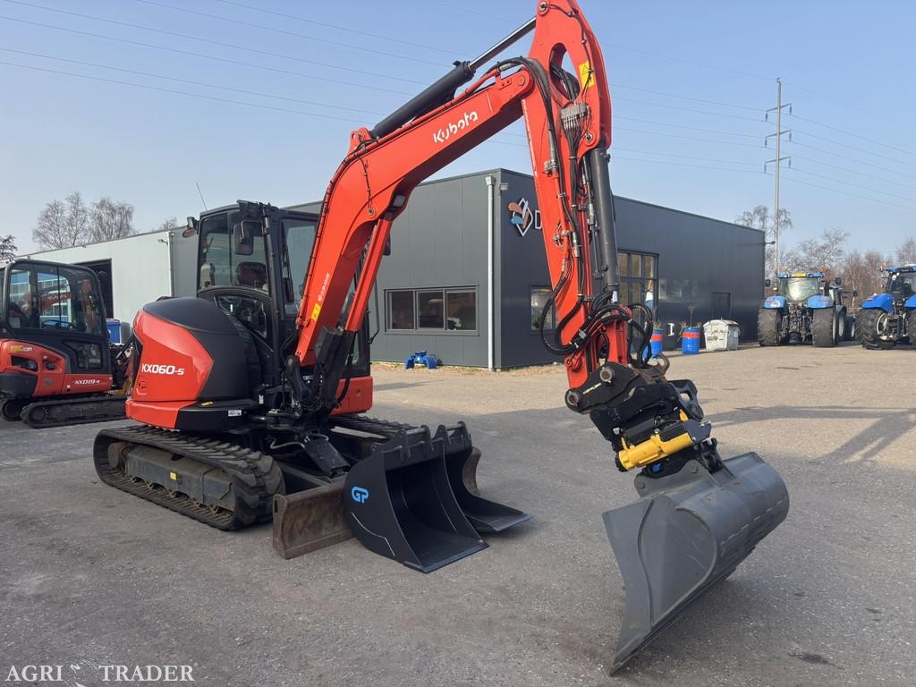KUBOTA KX060-5, Zakelijke goederen, Machines en Bouw | Kranen en Graafmachines, -, Niet opgegeven, Ophalen of Verzenden, Niet opgegeven