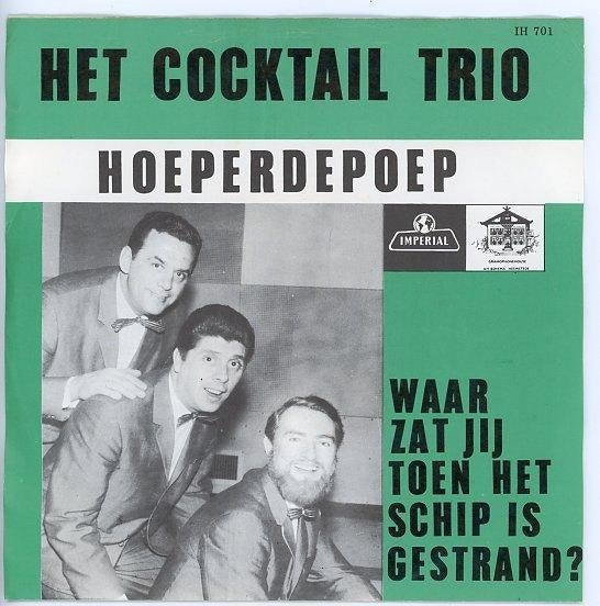Single van het Cocktail Trio uit 1966 - made in holland ***, Ophalen of Verzenden, Gebruikt, 12 inch, Levenslied of Smartlap