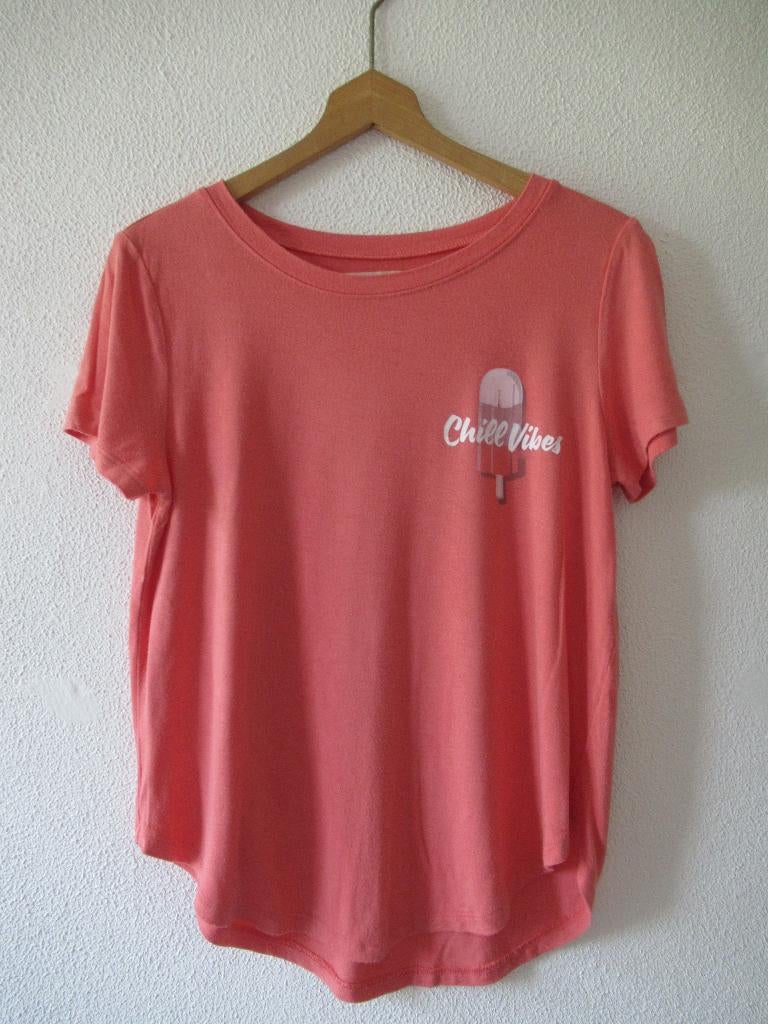 HOLLISTER roze Tshirt, Ophalen of Verzenden, Zo goed als nieuw, Korte mouw, Roze