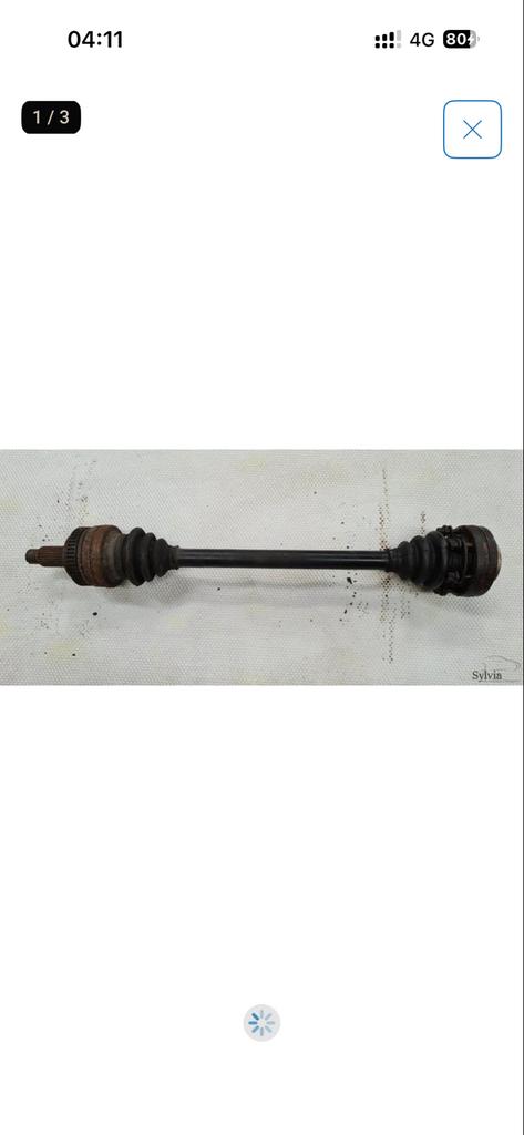 BMW E36 316 Aandrijfas - Gebruikt, Auto-onderdelen, Ophalen of Verzenden, Gebruikt, BMW