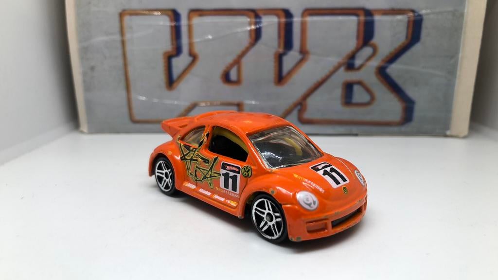 218 vw Volkswagen new beetle Hot Wheels Hotwheels VAVB used, Ophalen of Verzenden, Gebruikt, Auto