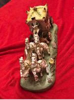 Porseleinen koets met paarden/ prinses vintage decoratie, Ophalen, Zo goed als nieuw, Dier