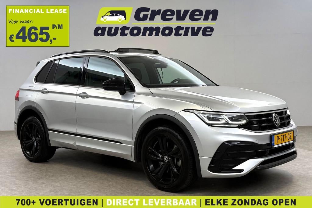 Volkswagen Tiguan 1.4 TSI eHybrid 245PK R-Line Black Style |, Auto's, Volkswagen, Euro 6, Adaptive Cruise Control, 57 km, Hybride Elektrisch/Benzine