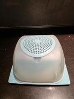 Tupperware Kaasdoos met uitneembare condensfilter lichtblauw, Ophalen of Verzenden, Zo goed als nieuw, Overige typen