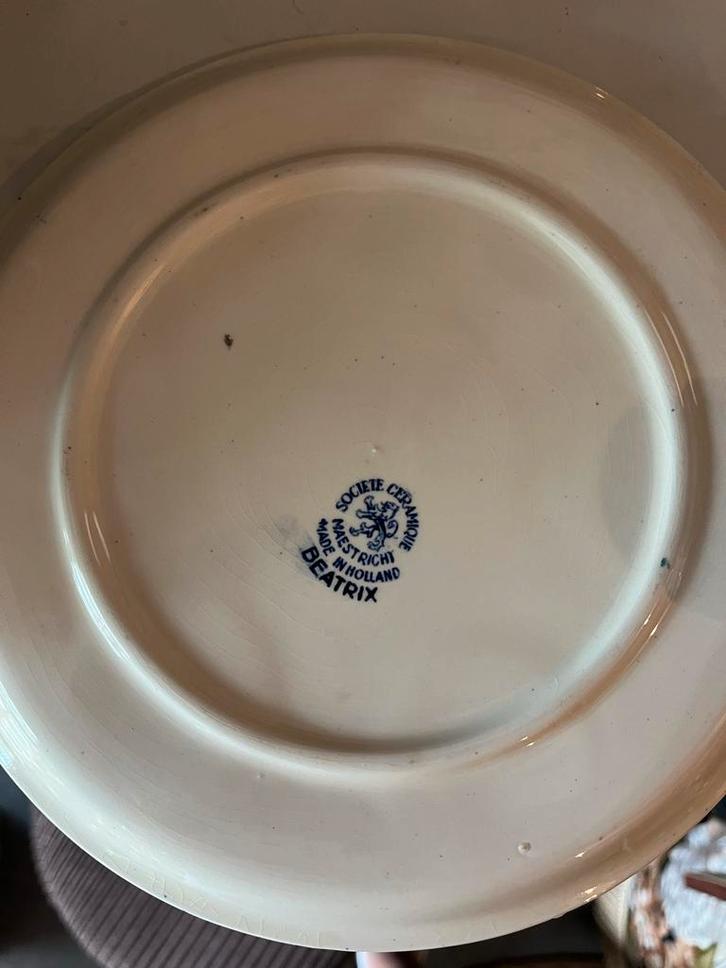 Societe Ceramique Maastricht Beatrix eierdopjes set, Antiek en Kunst, Antiek | Servies los, Ophalen