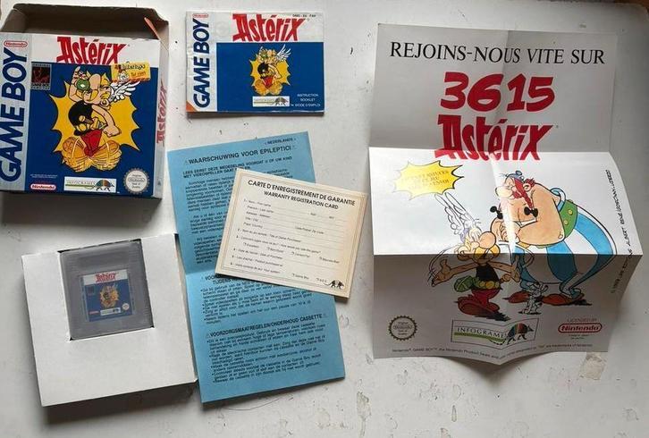 Asterix Game Boy - Compleet met Poster, Spelcomputers en Games, Games | Nintendo Game Boy, Gebruikt, Platform, 1 speler, Vanaf 3 jaar