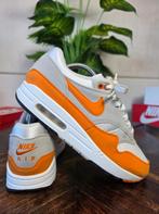 Nike Air Max 1 Anniversary Orange maat 42,5, Kleding | Heren, Schoenen, Wit, Nike, Ophalen of Verzenden, Nike