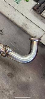 Rvs bocht 52 slag piaggio 125 180, Ophalen of Verzenden, Nieuw, Uitlaat, Piaggio