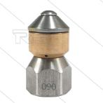 Roterende RVS Nozzle 19mm - 3x1.15 Sproeier, Verzenden