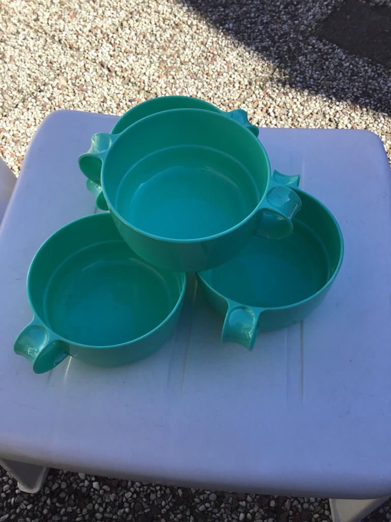 2 x4 Camping Soepkommen - Froyak, Ophalen of Verzenden, Zo goed als nieuw