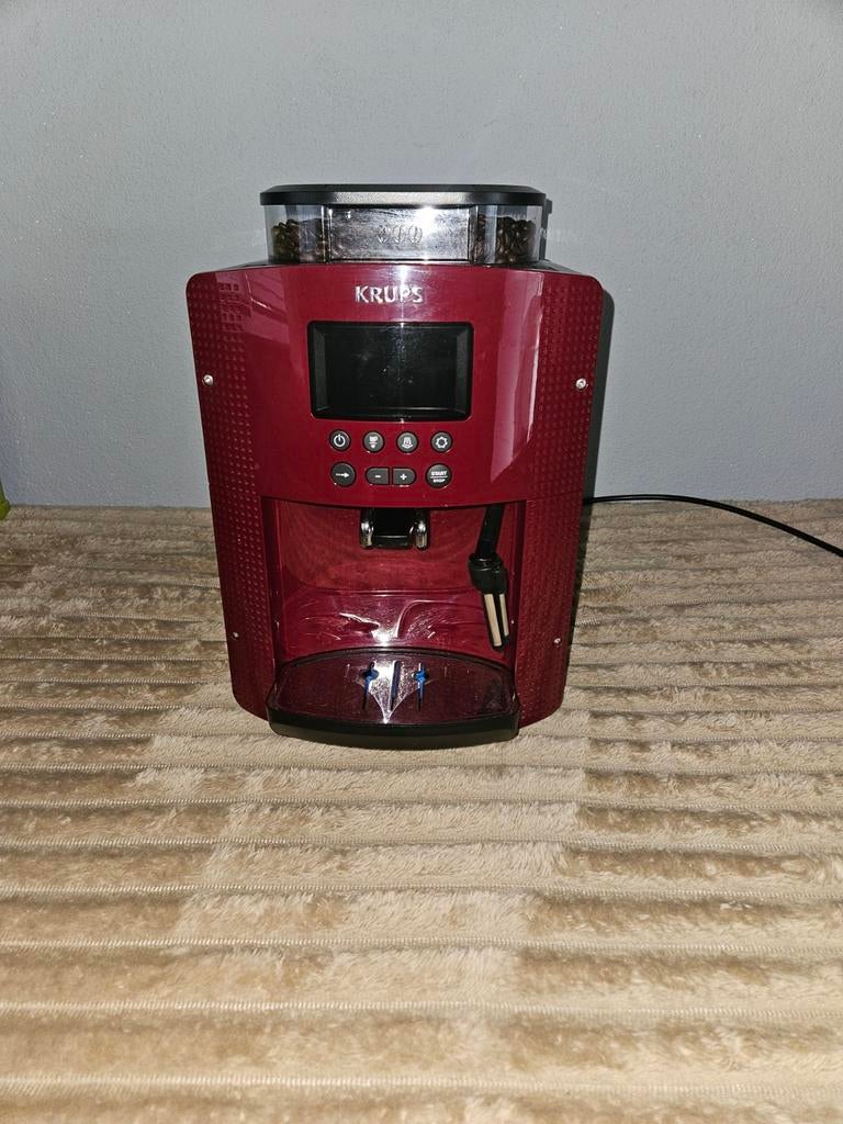 Krups koffie machine, Ophalen, Koffiemachine, Koffiebonen, Zo goed als nieuw