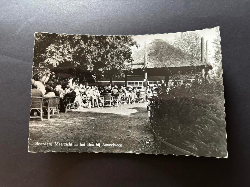 Amsterdam Amstelveen Boerderij Meerzicht '63 Amsterdamse Bos, Verzenden, 1960 tot 1980, Gelopen, Noord-Holland