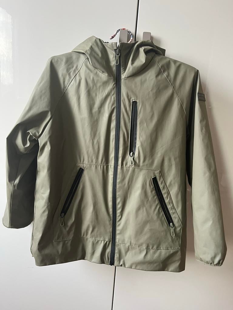 Groene Zara jas met teddy voering, Ophalen of Verzenden, Gebruikt, Jongen of Meisje, Jas