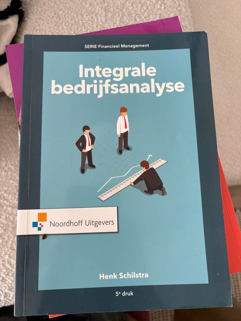 Integrale Bedrijfsanalyse - Henk Schilstra 5e druk, Ophalen of Verzenden, Gelezen, Economie en Marketing