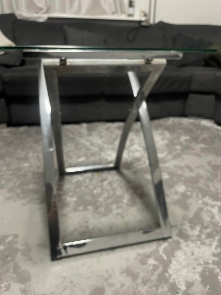 Kleine salontafel, Huis en Inrichting, Ophalen, Tafelpoot, 100 tot 150 cm, 50 tot 100 cm