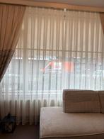 ZGAN Gebroken wit transparante inbetween gordijnen, Huis en Inrichting, Stoffering | Gordijnen en Lamellen, 200 cm of meer, Wit