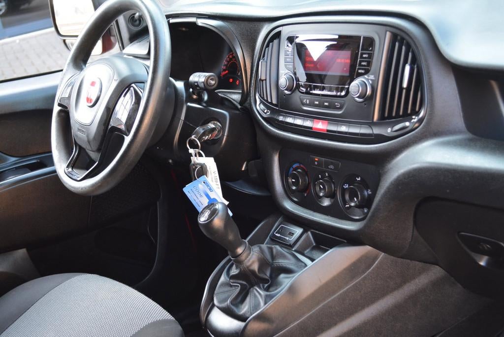 Fiat Doblò Cargo 1.3 MJ L1H1 Actual 62.000 km, Voorwielaandrijving, Stof, Gebruikt, Euro 6