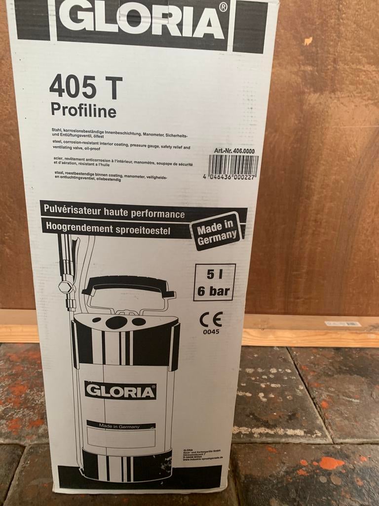 Onkruidspuit nieuw in doos merk Gloria 405T, Ophalen of Verzenden, Nieuw