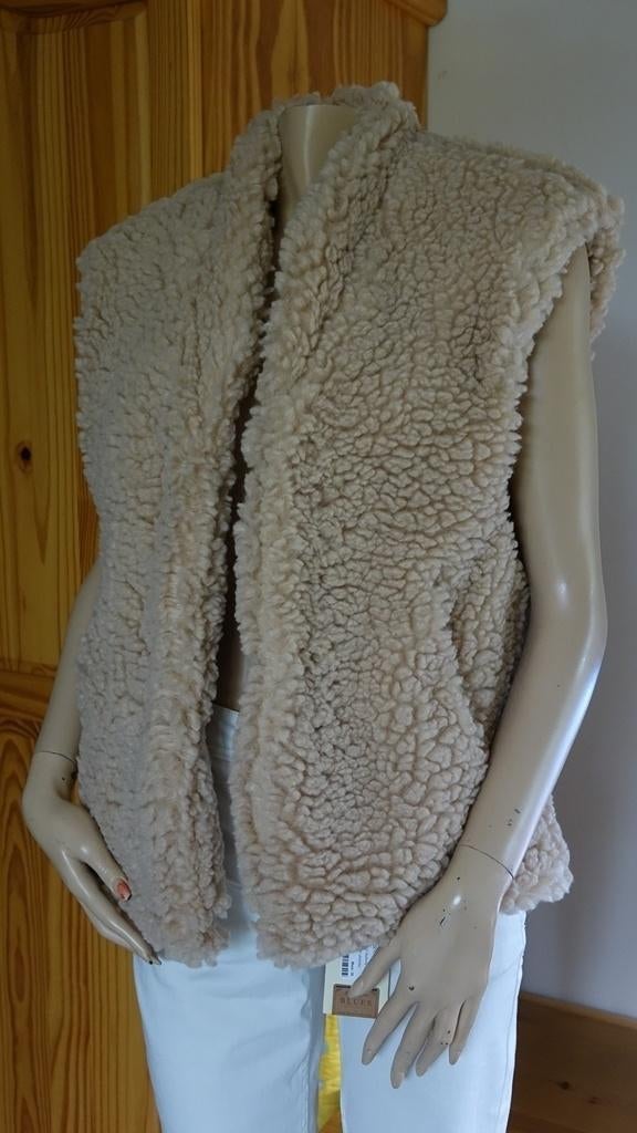 nieuwe gevoerde mouwloze DIDI winterjas, Verzenden, Beige, Nieuw, Didi