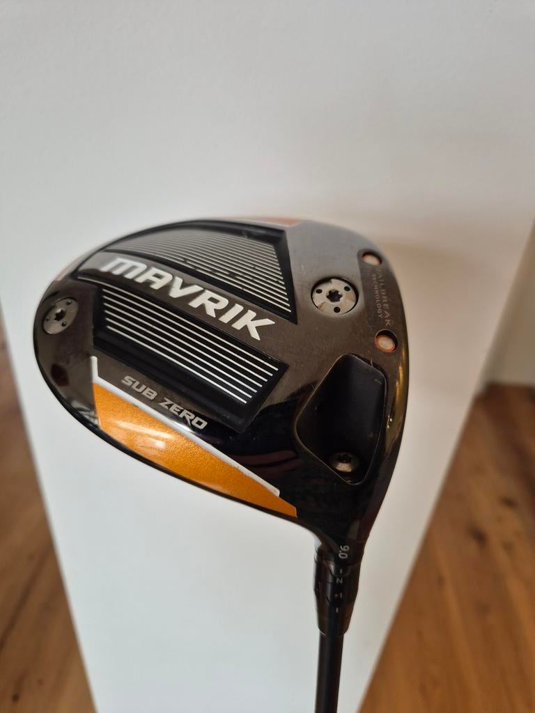Callaway Mavrik Sub zero Driver 9.0° Stiff, Sport en Fitness, Golf, Ophalen of Verzenden, Zo goed als nieuw, Club, Callaway