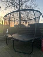 Senz Sports Trampoline 244 x 366 cm Rechthoek Met Elastieken, Ophalen, Zo goed als nieuw