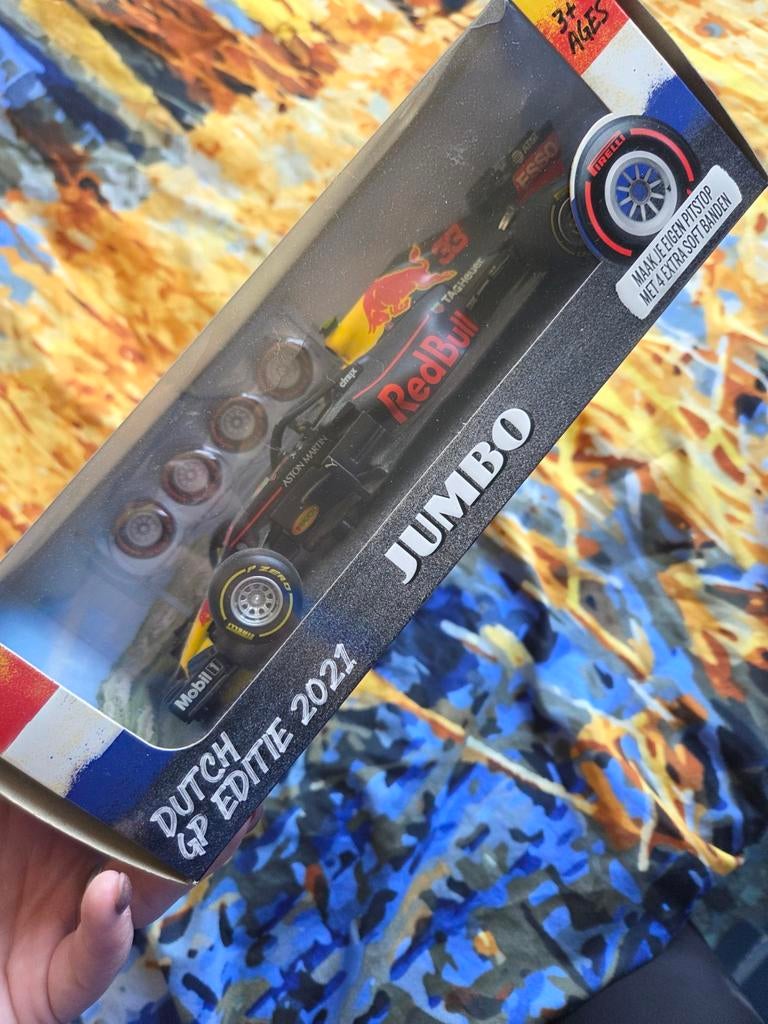Red Bull Racing F1 Auto Max Verstappen Dutch GP Editie 2021, Overige merken, 1:50 of kleiner, Auto, Nieuw