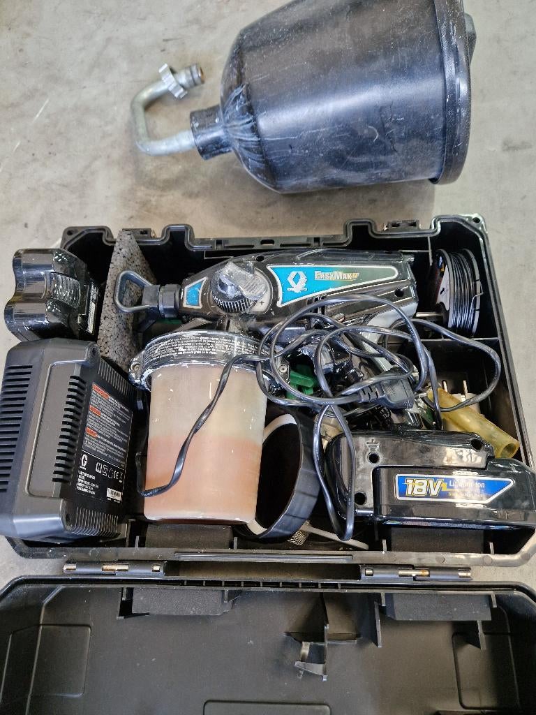 easy max spuitpistool, Doe-het-zelf en Verbouw, Gereedschap | Overige machines, Ophalen, Gebruikt