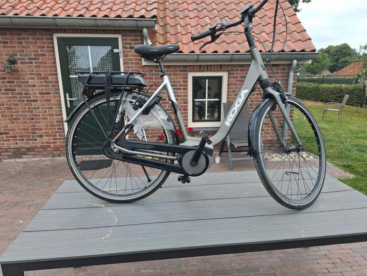 Koga electrische fiets nieuwe acu, Fietsen en Brommers, Elektrische fietsen, Zo goed als nieuw, Overige merken, 51 tot 55 cm, Ophalen of Verzenden