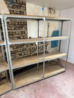 Zware stelling voor in schuur of werkplaats, Doe-het-zelf en Verbouw, Metalen, Ophalen, Gebruikt, IJzer