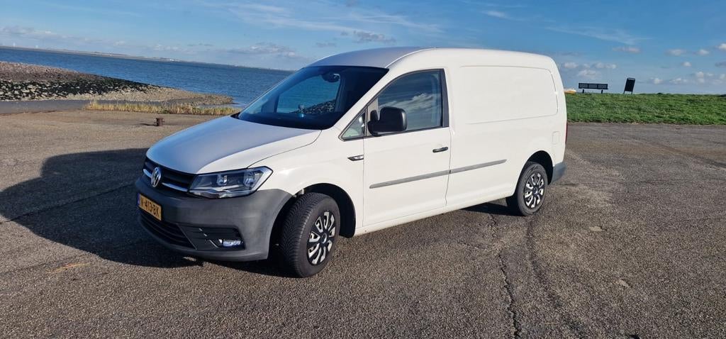 Volkswagen Caddy 2.0 TDI 75KW 2017, Auto's, Voorwielaandrijving, Zwart, 4 cilinders, Volkswagen