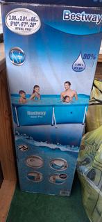 Zwembad 3x2m met pomp, chloordrijver, stofzuiger en filters, Tuin en Terras, Zwembaden, Ophalen, Gebruikt, Opzetzwembad, 200 tot 400 cm