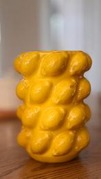 Citroenvaas, Huis en Inrichting, Ophalen, Zo goed als nieuw, Overige materialen, Minder dan 25 cm