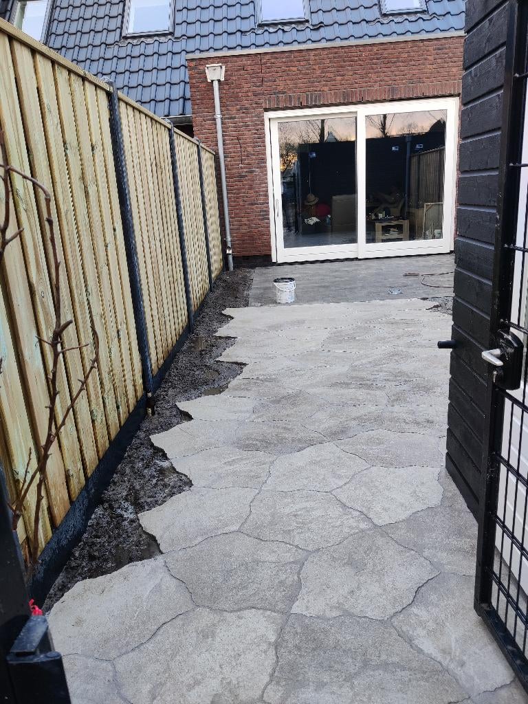 12 Betontegels / Staptegels Geoardesia Alivo Lazise, Ophalen, Zo goed als nieuw, Minder dan 5 m², Beton