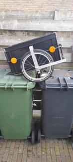 Karretje voor achter de fiets zelf de beugel maken voor aan, Ophalen of Verzenden