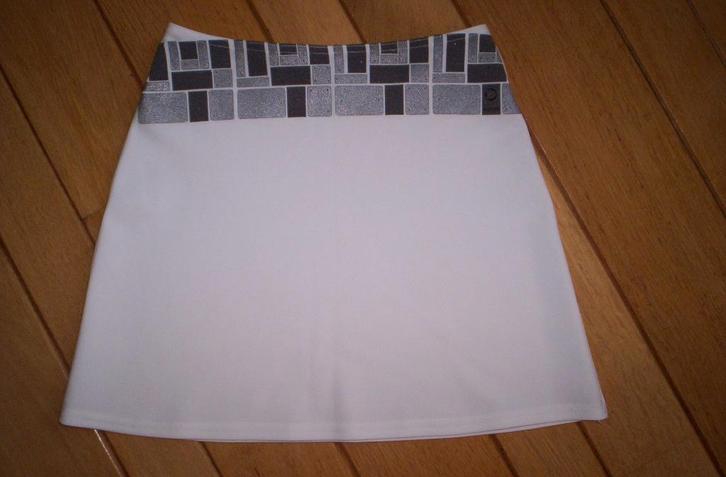 MORGAN rok wit maat S, Kleding | Dames, Rokken, Zo goed als nieuw, Maat 38/40 (M), Wit, Boven de knie, Ophalen of Verzenden