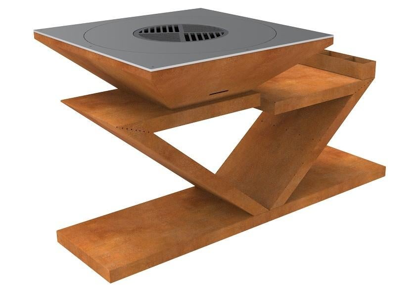 Grote Cortenstalen BBQ – Rechthoekig & uniek Design!, Ophalen of Verzenden, Nieuw