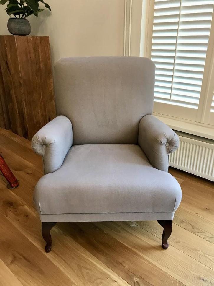 Comfortabele Fauteuil (ZGAN), Huis en Inrichting, Fauteuils, Zo goed als nieuw, Hout, Stof, Overige materialen, 50 tot 75 cm, 75 tot 100 cm