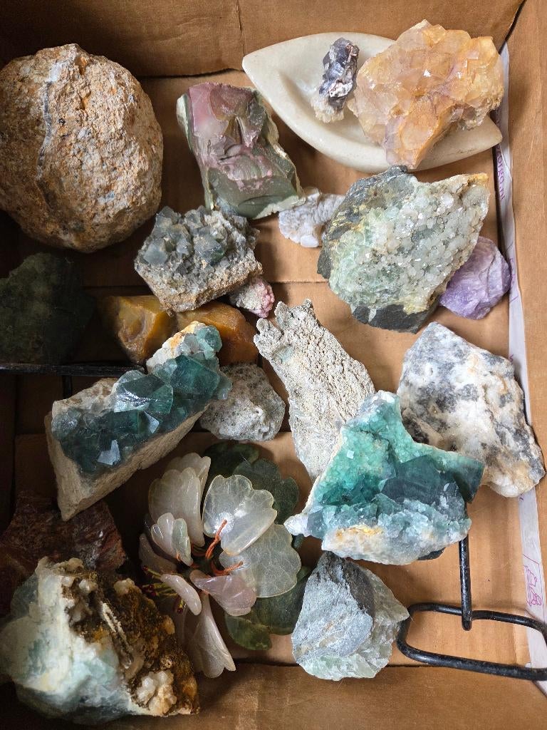 Mineralen, Verzamelen, Mineralen en Fossielen, Ophalen
