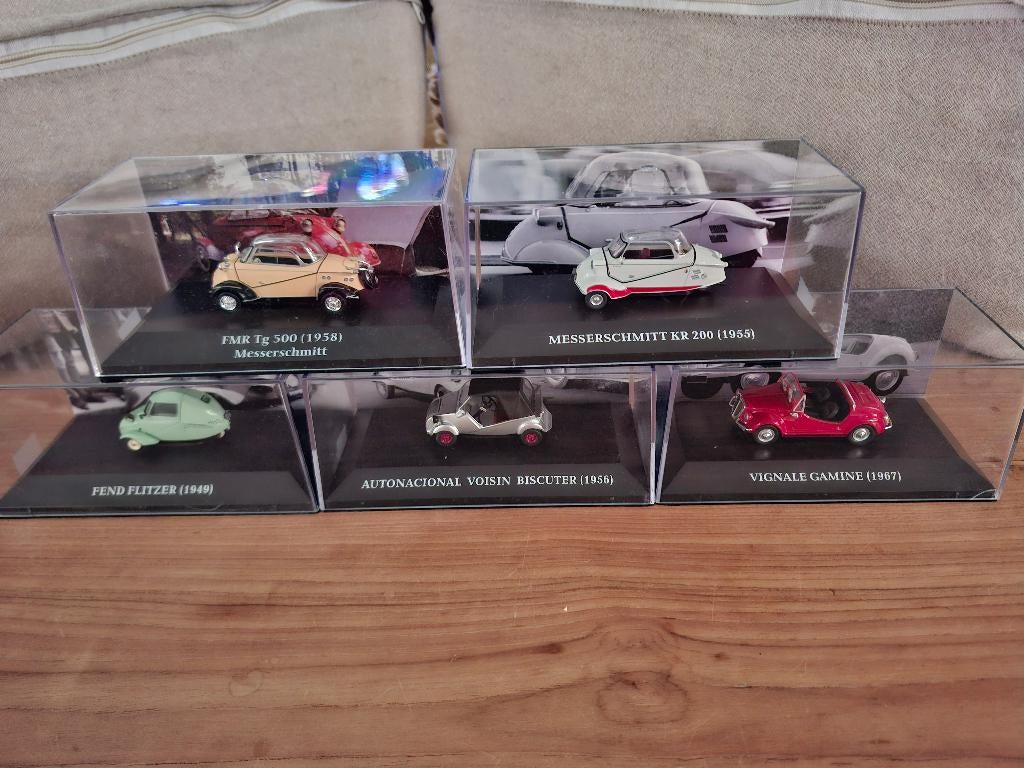 Dwerg auto's1:43 Messerschmitt Fend FMR Autonacional Vignale, Ophalen of Verzenden, Nieuw, Auto, Overige merken