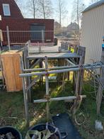 H bokken steiger, Doe-het-zelf en Verbouw, Steigers, Ophalen, Zo goed als nieuw, Minder dan 2 meter