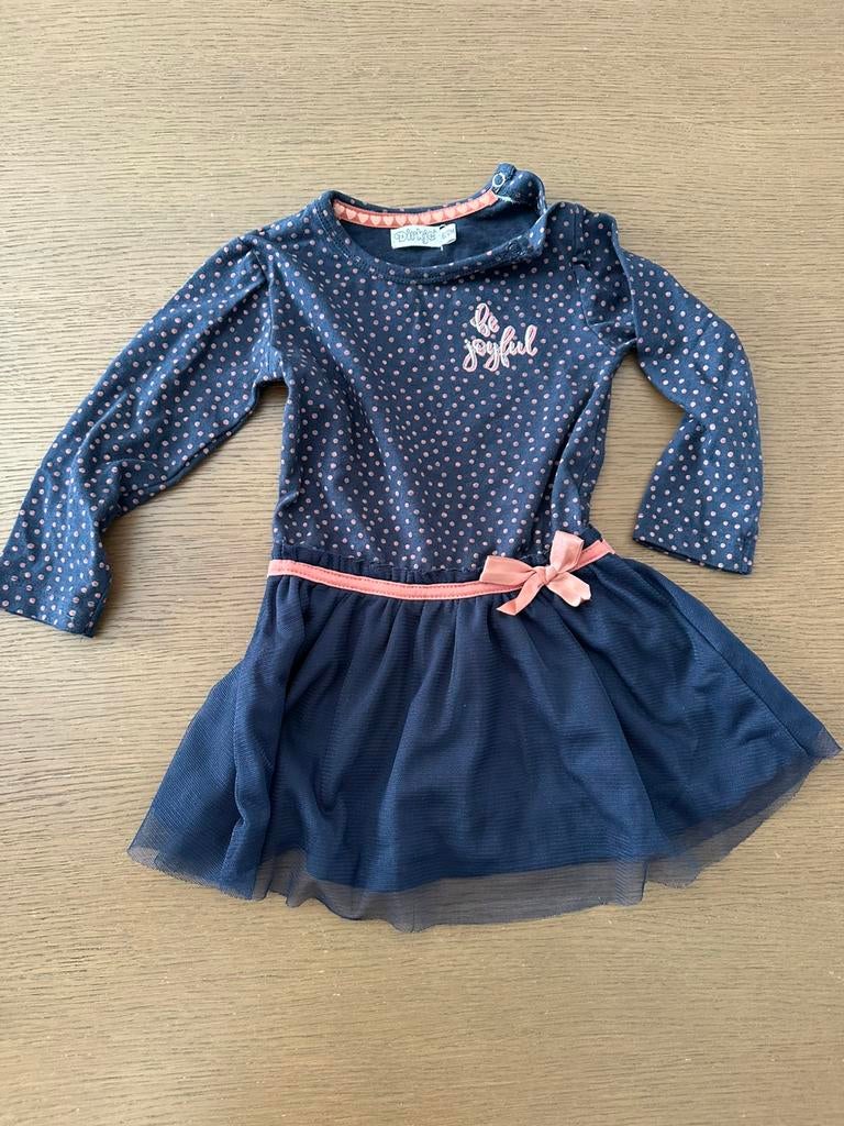 Jurkje Dirkje maat 80, Kinderen en Baby's, Babykleding | Maat 80, Ophalen, Zo goed als nieuw, Meisje, Jurkje of Rokje