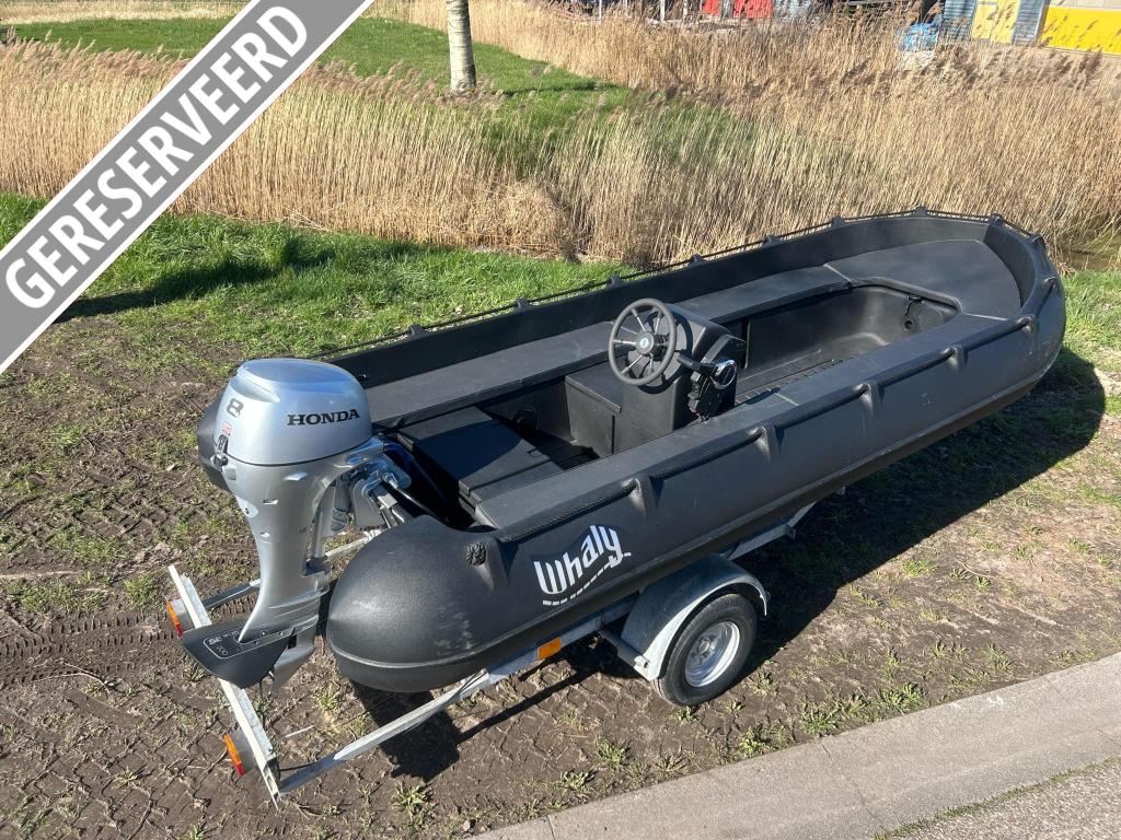 Whaly 435 console 10 pk Honda 4 takt, Gebruikt, Overige materialen, 10 tot 30 pk, 3 tot 6 meter