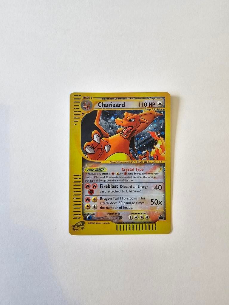 Charizard Crystal Skyridge Holo., Hobby en Vrije tijd, Verzamelkaartspellen | Pokémon, Ophalen of Verzenden, Gebruikt, Losse kaart
