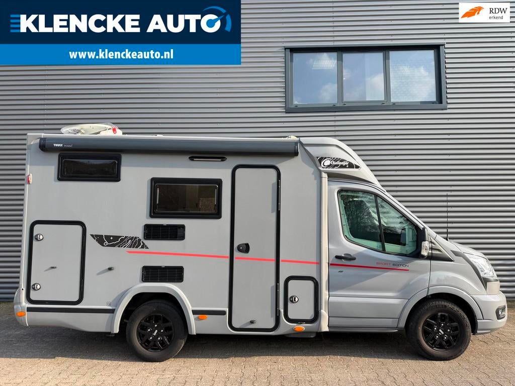 Challenger Sport Edition S 194 Automaat 5.568km ! NIEUWSTAAT, Caravans en Kamperen, Campers, Automaat, Afzuigkap, Bedrijf, Diesel