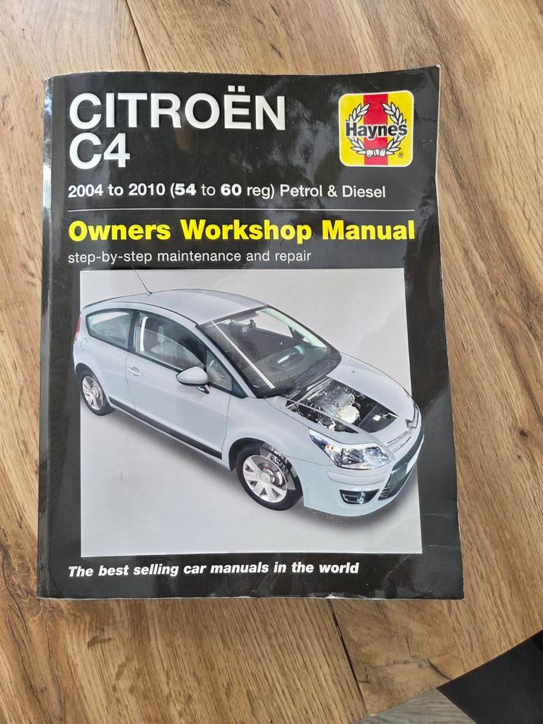 Haynes Werkplaatshandboek Citroën C4 (2004-2010), Auto diversen, Handleidingen en Instructieboekjes, Ophalen of Verzenden