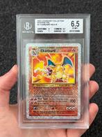 Pokémon BGS 6.5 Charizard Rev. holo #3 legendary collection, Ophalen of Verzenden, Zo goed als nieuw, Losse kaart, Foil