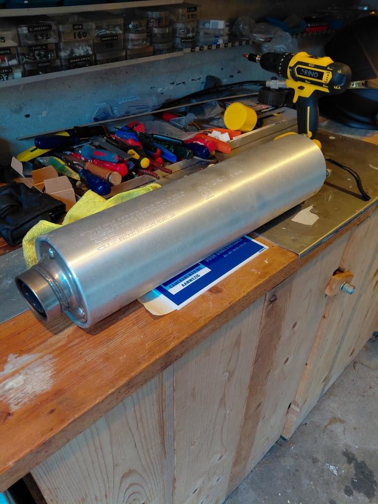 Einddempers hayabusa 1300, Motoren, Ophalen of Verzenden